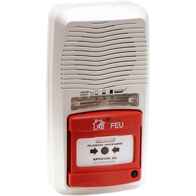 Alarmes Incendie Type 4 avec répéteur