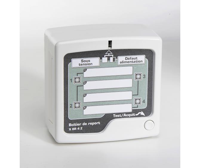10540 Boitier de report Alarme Technique 4 alarmes