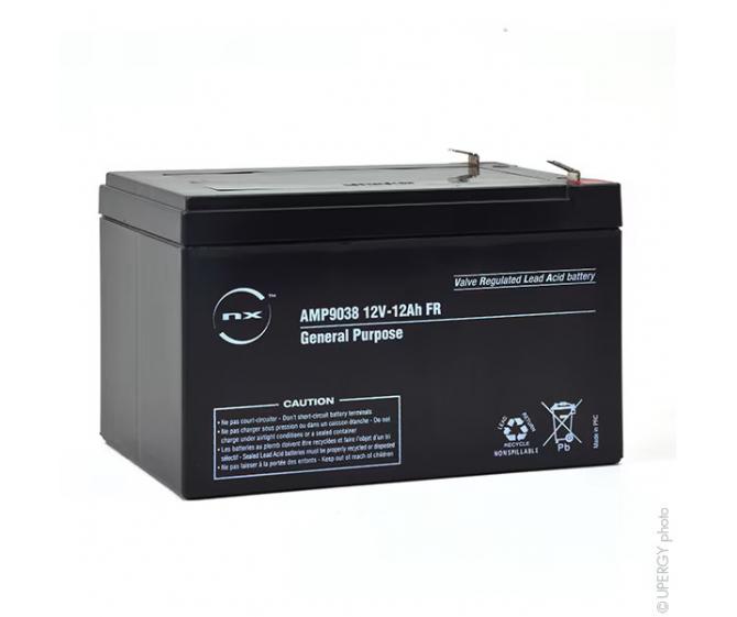 Lot de 2 batteries 12V-12Ah