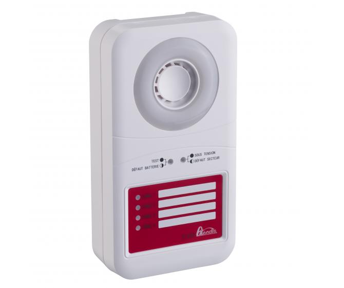 21240  Centrale d’alarme type 4/PPMS 4 zones