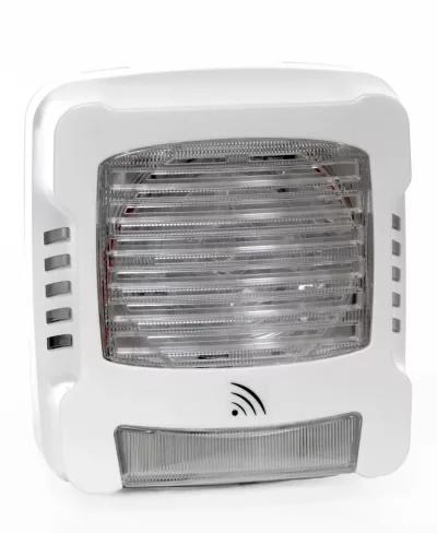 Avertisseur sonore flash radio sans répéteur
