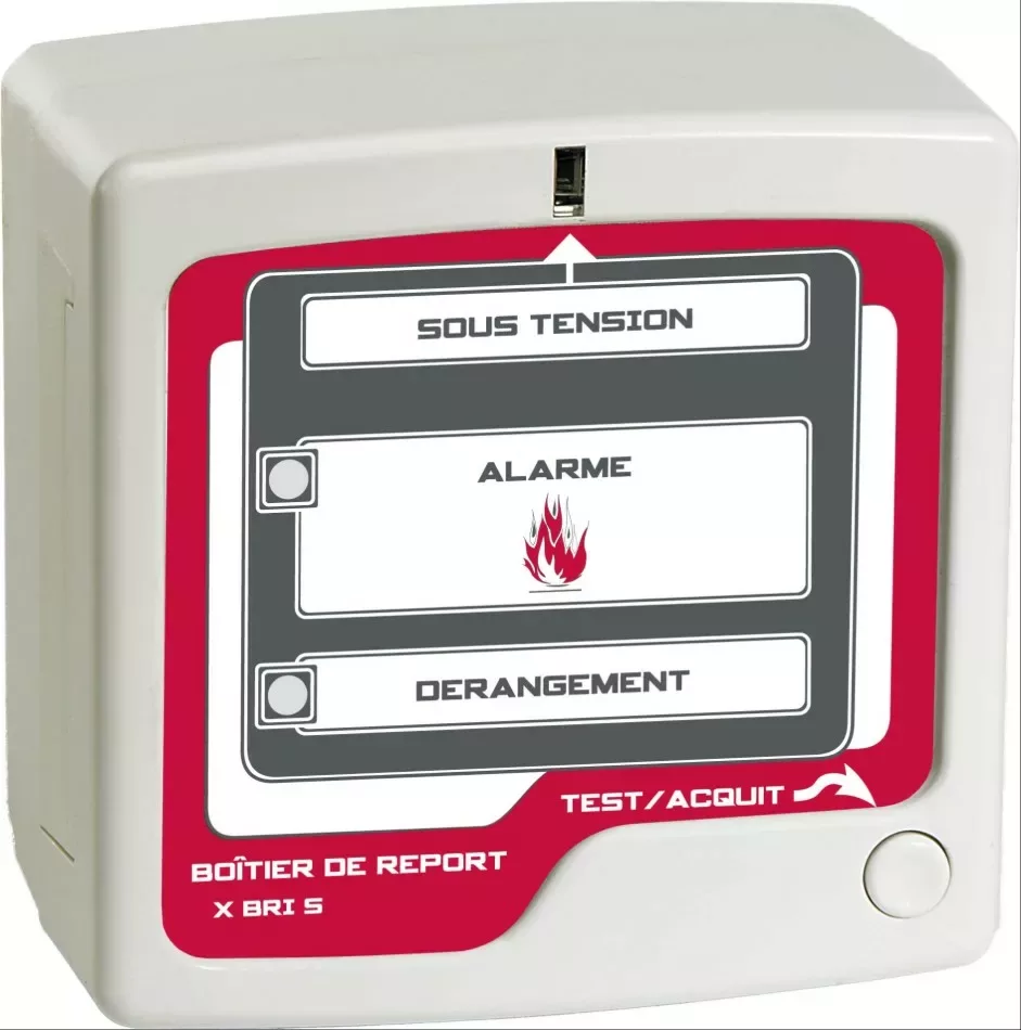 Boîtier de report incendie